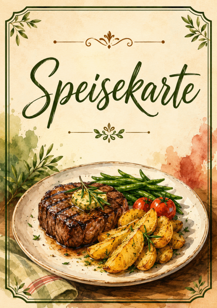Speisekarte