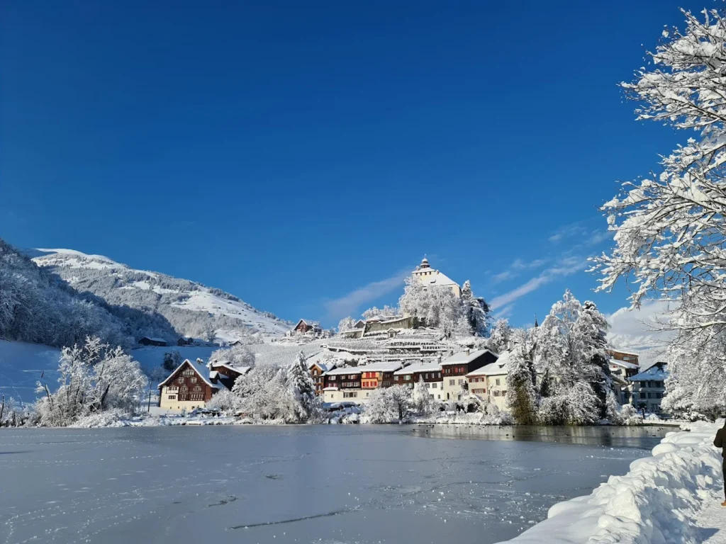 Werdenberg im Winter